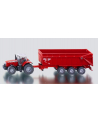 SIKU Traktor Massey Ferguson z Przyczepą - nr 1