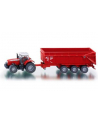 SIKU Traktor Massey Ferguson z Przyczepą - nr 3