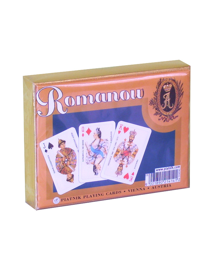 PIATNIK KARTY LUX 2 TALIE ROMANOW główny