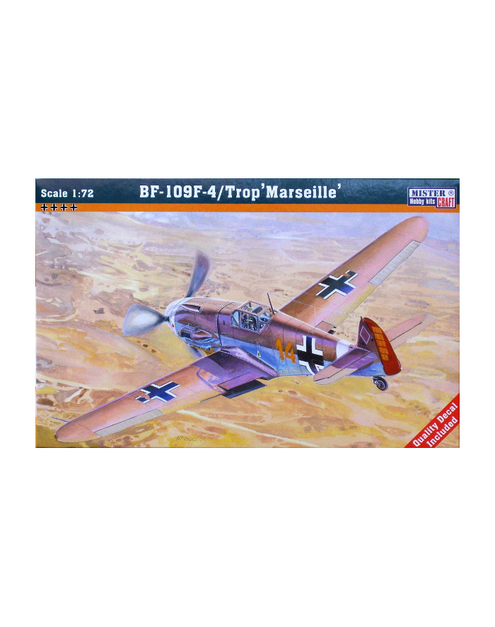 MASTERCRAFT BF109F4 Trop Marseille główny