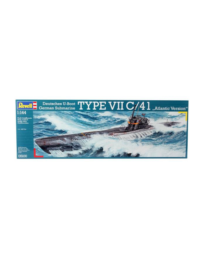 REVELL German Submarine TYPE VII C41 główny