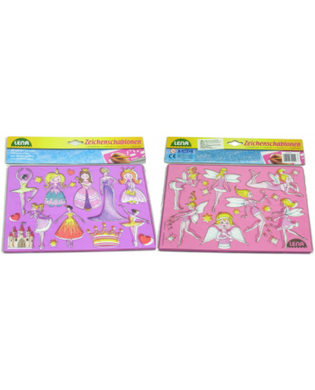 LENA SZABLONY KSIĘŻNICZKI I ELFY nr 1