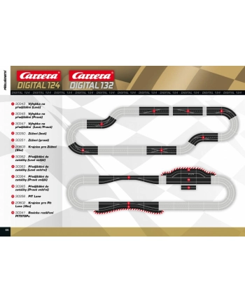 CARRERA Digital 132 Zwrotnica podwójna nr 1