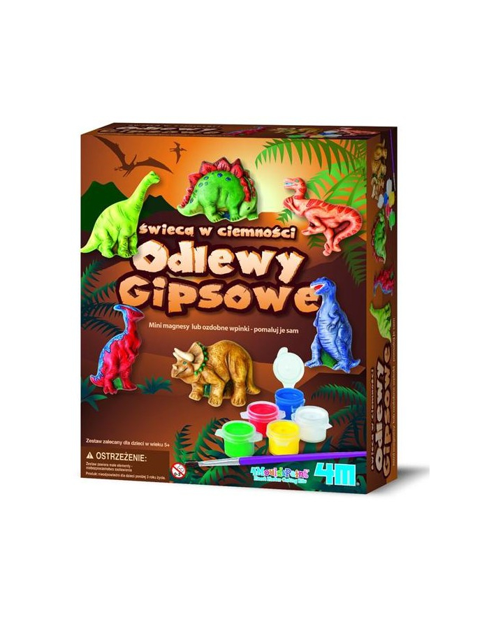 4M ODLEWY GIPSOWE, DINOZAURY główny