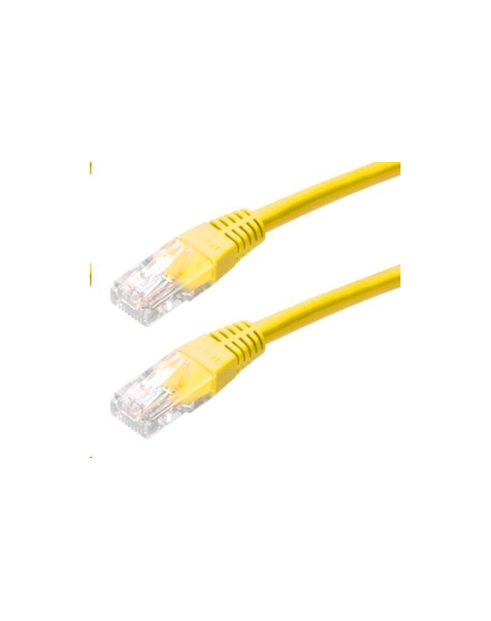 Patch kabel Cat5E, UTP - 2m , żółty [PK-UTP5E-020-YL] główny