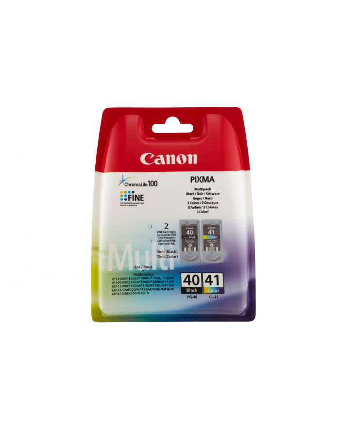 Głowica Canon PG40/CL41 multipack BLISTER | iP1200/1300/1600 główny