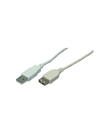 Kabel USB 2.0 typ A męski - typ A żeński,5m, [CU0012]