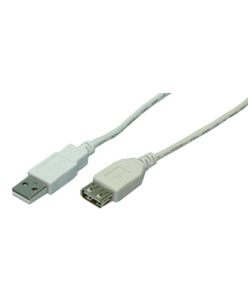 Kabel USB 2.0 typ A męski - typ A żeński,5m, [CU0012]