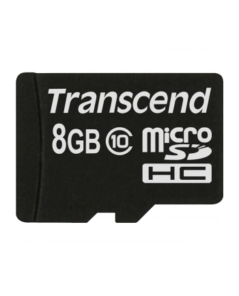 Transcend karta pamięci Micro SDHC 8GB Class 10 nr 1