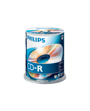 PHILIPS CD-R 700MB 52X CAKE*100  CR7D5NB00/00