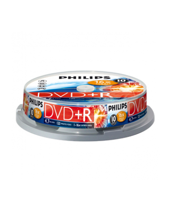 PHILIPS DVD+R 4,7GB 16X CAKE*10  DR4S6B10F/00