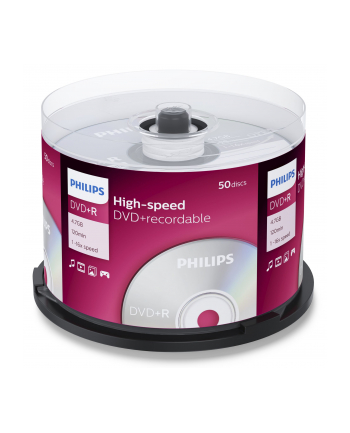 PHILIPS DVD+R 4,7GB 16X CAKE*50  DR4S6B50F/00