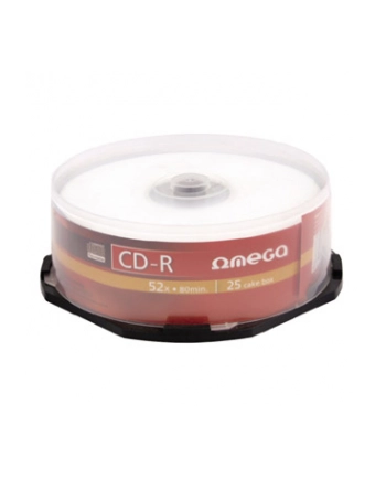 OMEGA CD-R 700MB 52X CAKE*25 [56303]