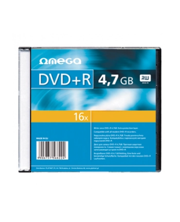 OMEGA DVD+R 4,7GB 16X SLIM CASE*10 [56823] nr 1