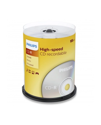 PHILIPS CD-R 700MB 52X CAKE*100  CR7D5NB00/00 nr 1
