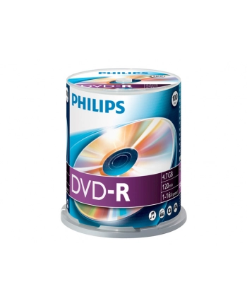 PHILIPS DVD-R 4,7GB 16X CAKE*100  DM4S6B00F/00 nr 2