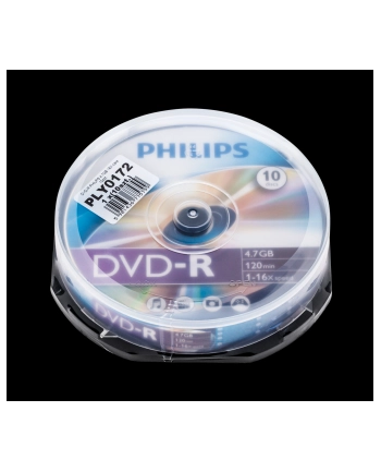 PHILIPS DVD-R 4,7GB 16X CAKE*10  DM4S6B10F/00 nr 1