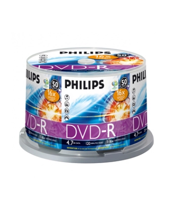 PHILIPS DVD-R 4,7GB 16X CAKE*50  DM4S6B50F/00 nr 2