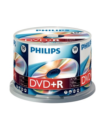 PHILIPS DVD+R 4,7GB 16X CAKE*50  DR4S6B50F/00 nr 1