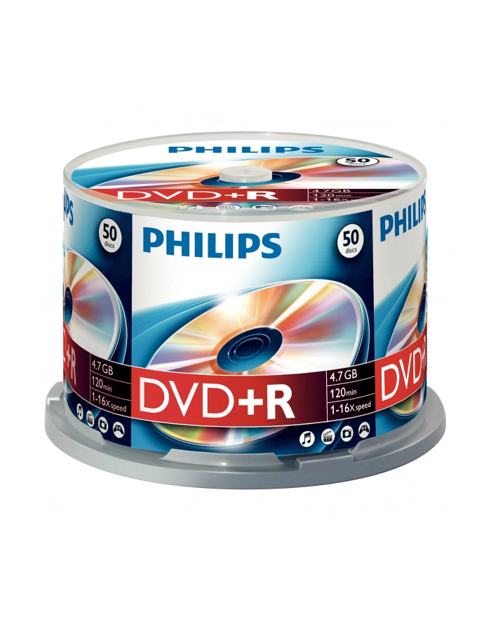 PHILIPS DVD+R 4,7GB 16X CAKE*50  DR4S6B50F/00 główny