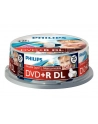 PHILIPS DVD+R 8,5GB 8X DL WHITE INKJET PRINT. CAKE*25  DR8I8B25F/00 - nr 3