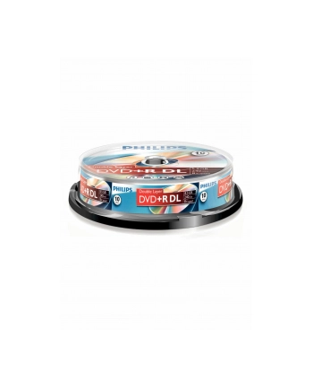 PHILIPS DVD+R 8,5GB 8X DOUBLE LAYER CAKE*10  DR8S8B10F/00 nr 1