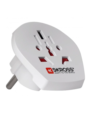 Skross Adapter podróżny do Europy (Polski) - Schuko nr 1