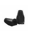 Netrack osłonka na wtyk RJ45 8p czarna (100 szt) - nr 10