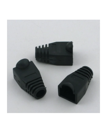 Netrack osłonka na wtyk RJ45 8p czarna (100 szt)
