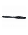 Intellinet patch panel 19 cali 24 porty UTP kat.5e czarny - nr 24
