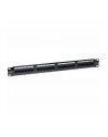 Intellinet patch panel 19 cali 24 porty UTP kat.5e czarny - nr 25
