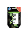 Zestaw HP 300 black + tri-colour Combo Pack BLISTER ALL | D2560/F4280 - nr 4