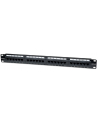 Intellinet patch panel 19 cali 24 porty UTP kat.5e czarny - nr 10