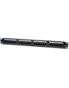 Intellinet patch panel 19 cali 24 porty UTP kat.5e czarny - nr 12