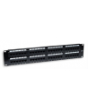 Intellinet patch panel 19' 48 porty UTP kat.5e czarny - nr 6