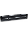 Intellinet patch panel 19'' 48 porty UTP kat.6 2U czarny - nr 10