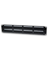 Intellinet patch panel 19'' 48 porty UTP kat.6 2U czarny - nr 14