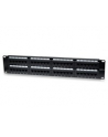 Intellinet patch panel 19'' 48 porty UTP kat.6 2U czarny - nr 17