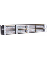 Intellinet patch panel 19'' 48 porty UTP kat.6 2U czarny - nr 19