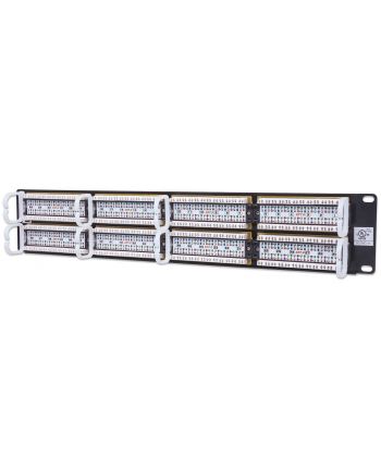 Intellinet patch panel 19'' 48 porty UTP kat.6 2U czarny