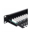 Netrack patchpanel 19'' 24-porty kat. 5e UTP LSA, z półką - nr 10