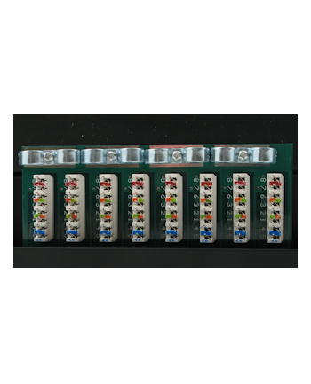 Netrack patchpanel 19'' 24-porty kat. 5e UTP LSA, z półką