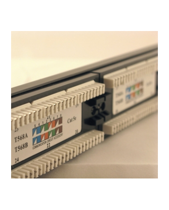 Netrack patchpanel 19'' 24-porty kat. 5e UTP LSA
