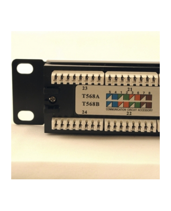 Netrack patchpanel 19'' 24-porty kat. 5e UTP LSA