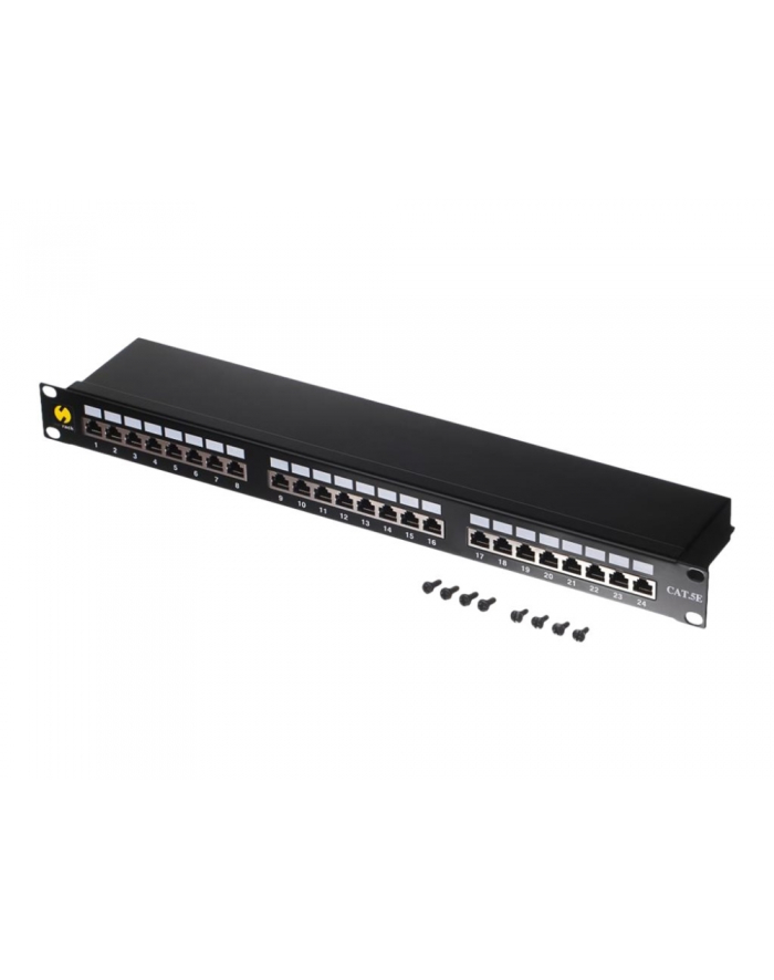 Netrack patchpanel 19'' 24-porty kat. 5e FTP LSA główny