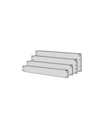 APRAnet Maskownica do szafy 19'', 2U, RAL 9005, czarna nr 2