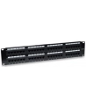 Intellinet patch panel 19'' 48 porty UTP kat.6 2U czarny - nr 16