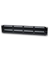 Intellinet patch panel 19'' 48 porty UTP kat.6 2U czarny - nr 20