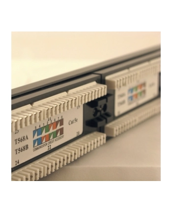 Netrack patchpanel 19'' 24-porty kat. 5e UTP LSA nr 2
