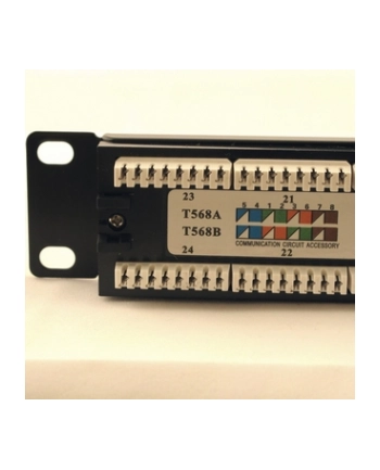 Netrack patchpanel 19'' 24-porty kat. 5e UTP LSA nr 1
